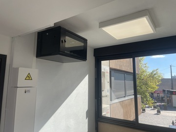 Rénovation complète de bureaux à Colomiers : installation électrique et climatisation performante